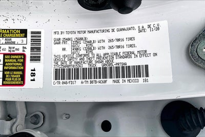 2021 Toyota Tacoma 4WD TRD Off Road