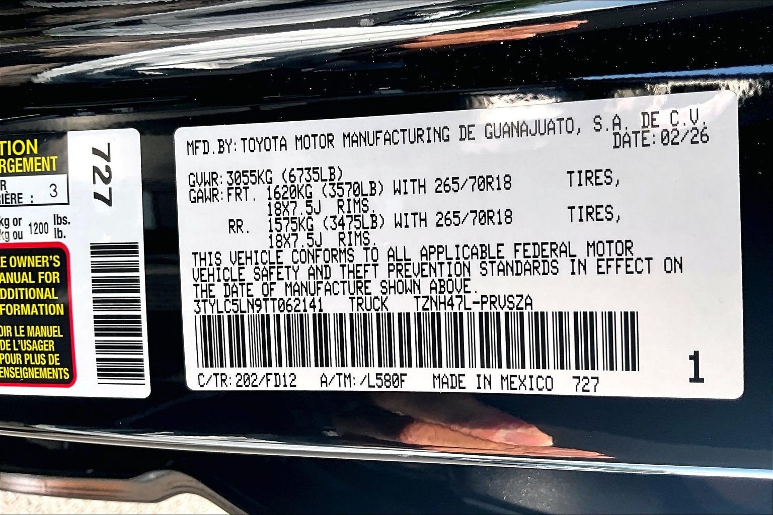 2026 Toyota Tacoma 4WD TRD Off Road Hybrid