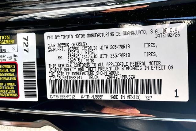 2026 Toyota Tacoma 4WD TRD Off Road Hybrid