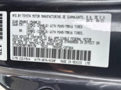 2021 Toyota Tacoma 4WD SR