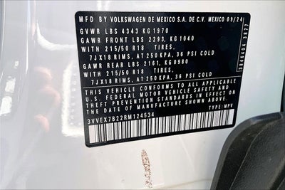 2024 Volkswagen Taos SE