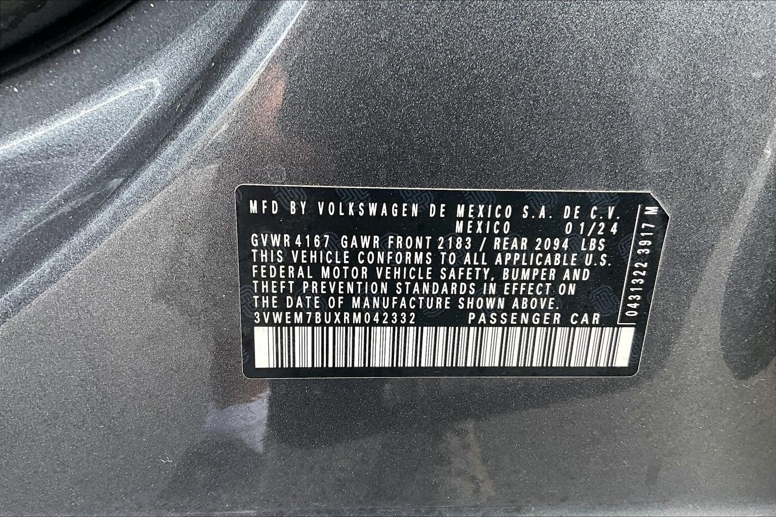 2024 Volkswagen Jetta SE