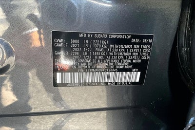 2019 Subaru Ascent Touring