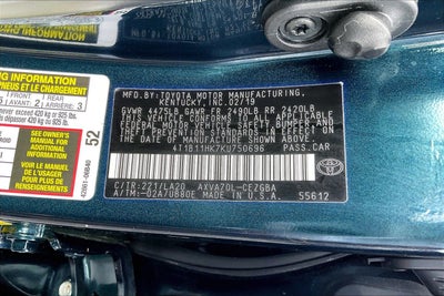 2019 Toyota Camry XLE