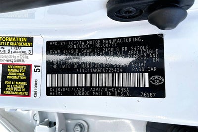 2023 Toyota Camry LE