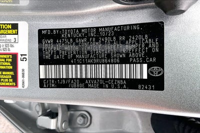 2024 Toyota Camry LE