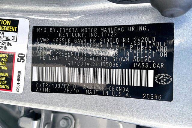 2023 Toyota Camry Hybrid LE