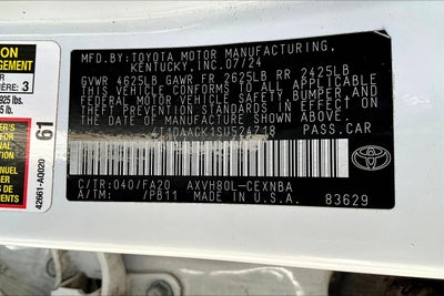 2025 Toyota Camry LE