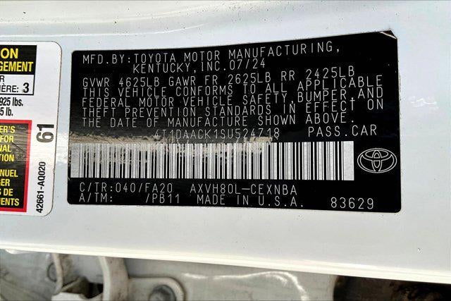 2025 Toyota Camry LE