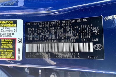 2025 Toyota Camry SE
