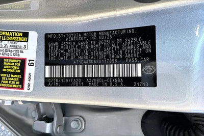 2025 Toyota Camry LE