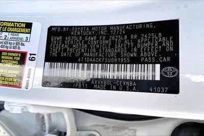 2025 Toyota Camry LE