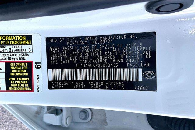 2025 Toyota Camry LE