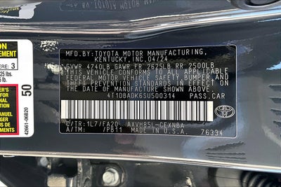 2025 Toyota Camry LE