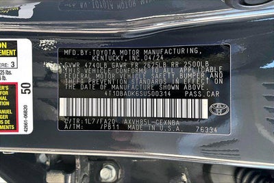 2025 Toyota Camry LE