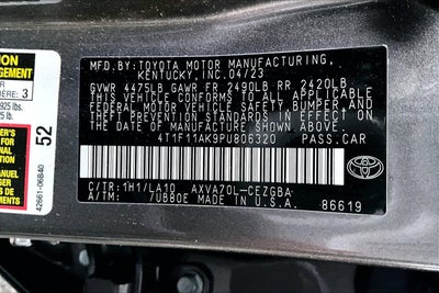 2023 Toyota Camry XLE