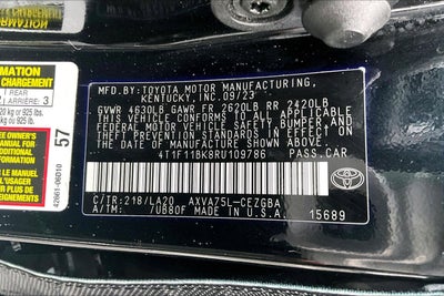 2024 Toyota Camry XLE