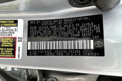 2023 Toyota Camry SE