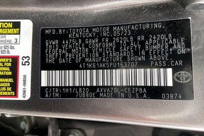 2023 Toyota Camry XSE