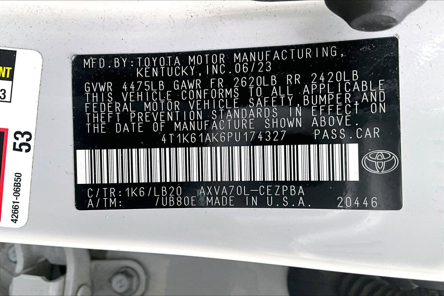 2023 Toyota Camry XSE