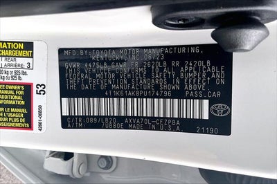 2023 Toyota Camry XSE