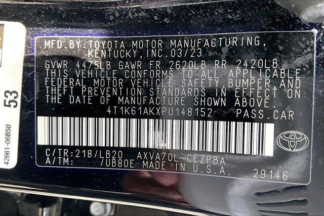 2023 Toyota Camry XSE