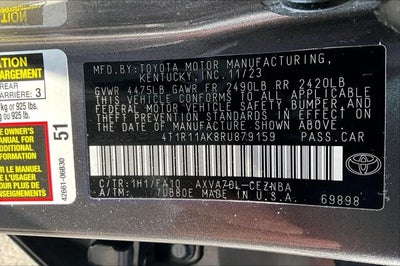 2024 Toyota Camry LE