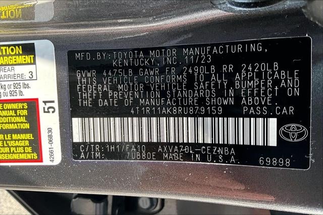 2024 Toyota Camry LE