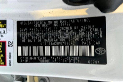 2023 Toyota Camry SE