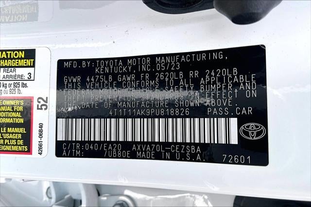 2023 Toyota Camry SE