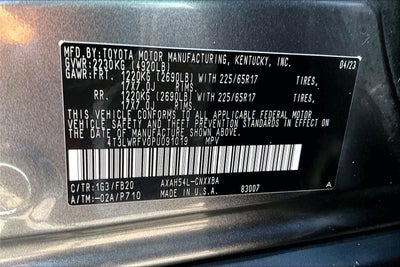 2023 Toyota RAV4 Hybrid LE