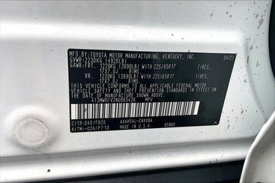 2022 Toyota RAV4 Hybrid LE