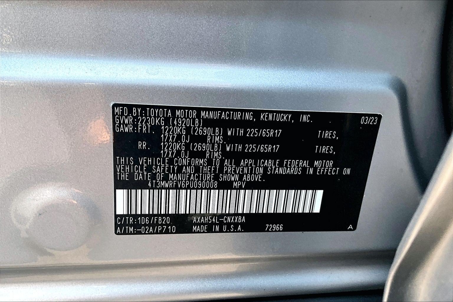 2023 Toyota RAV4 Hybrid LE