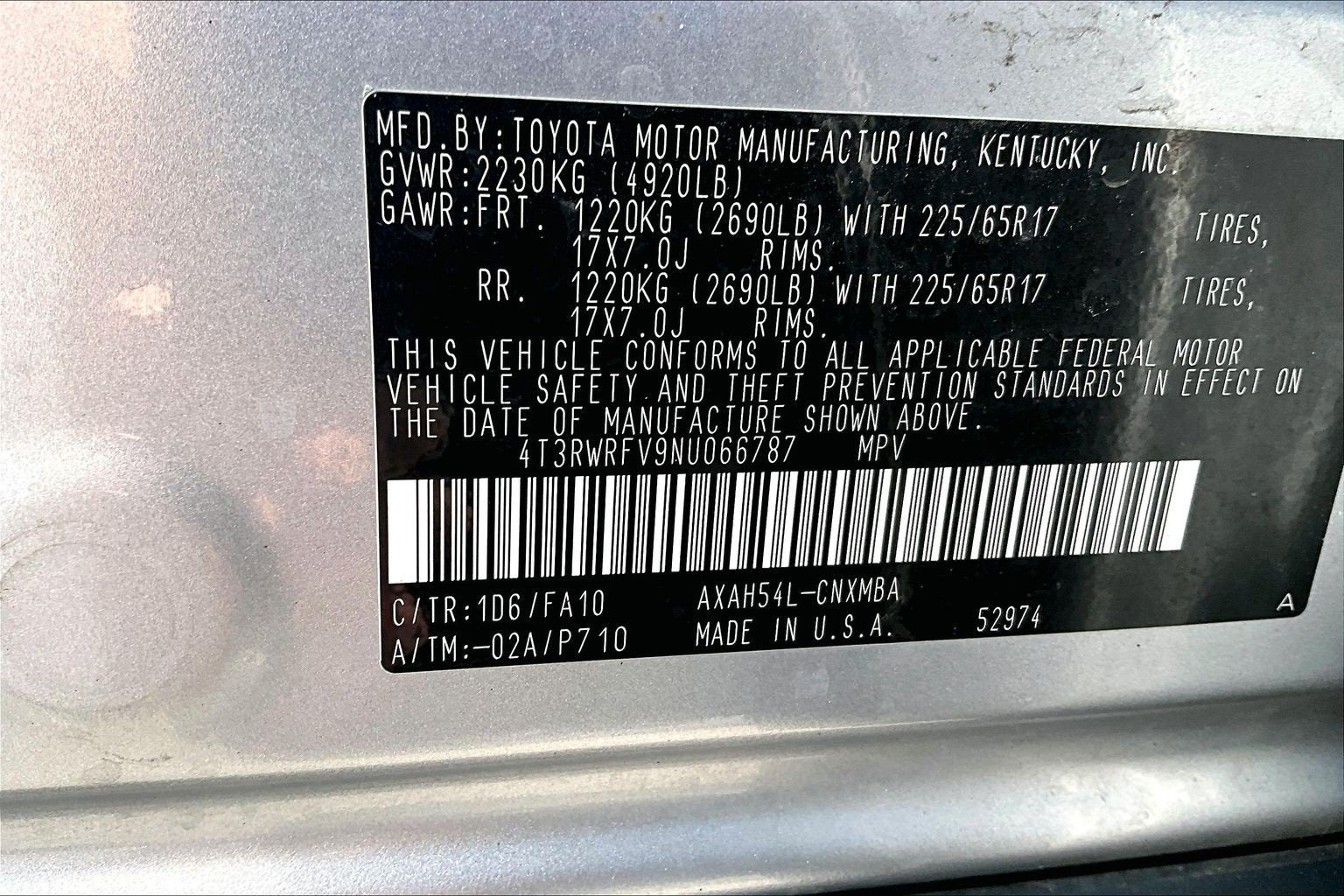 2022 Toyota RAV4 Hybrid XLE
