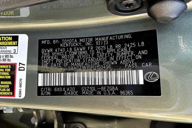 2023 Lexus ES ES 350