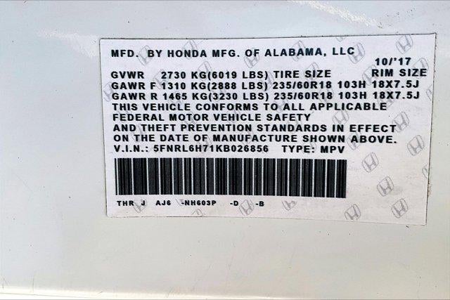 2019 Honda Odyssey EX-L