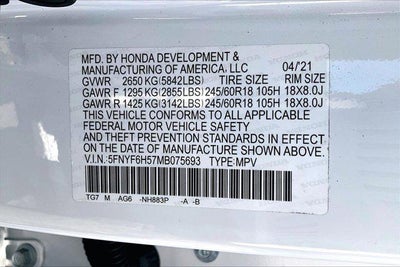 2021 Honda Pilot EX-L