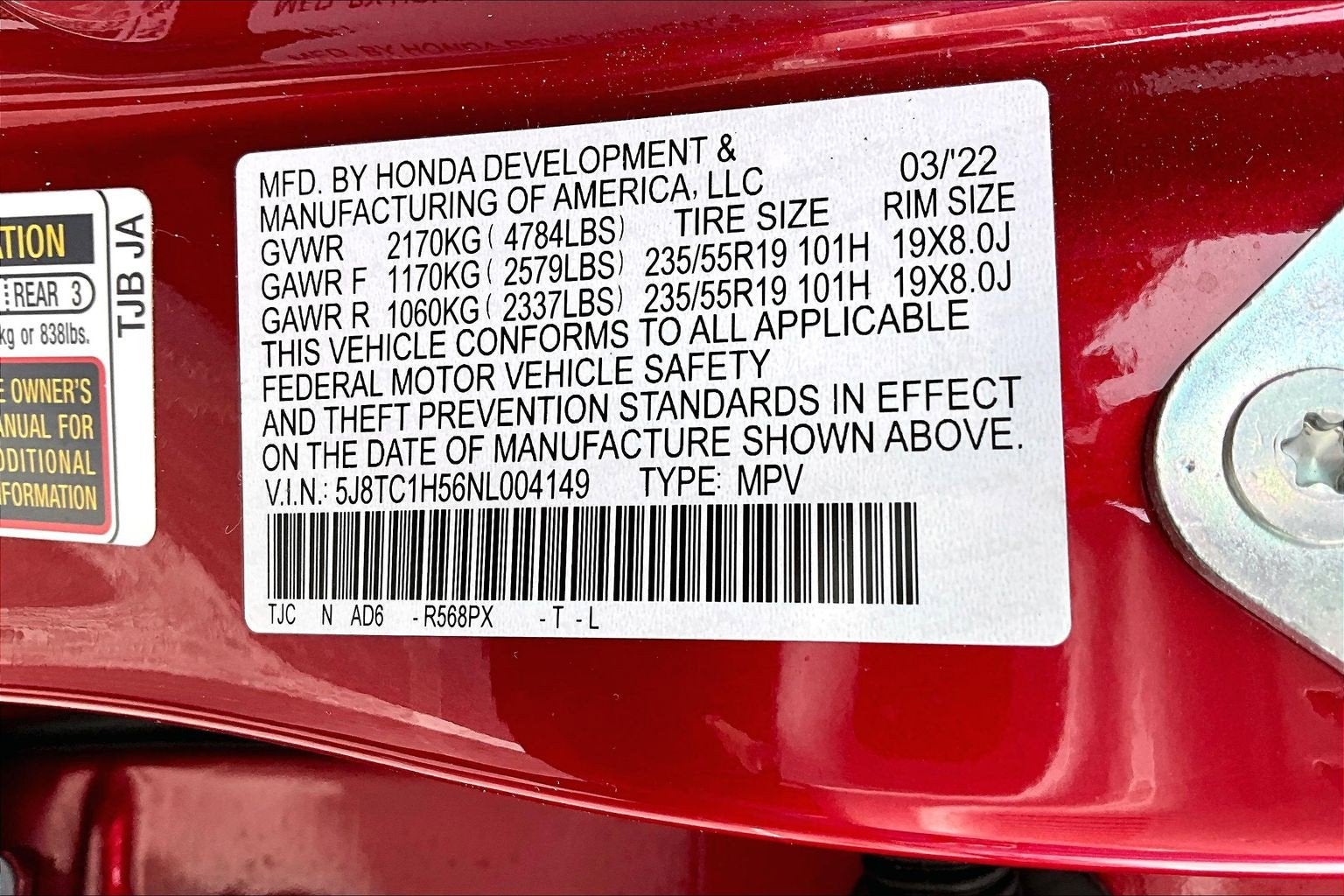 2022 Acura RDX w/Technology Package