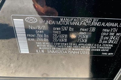 2022 Hyundai Santa Fe SEL