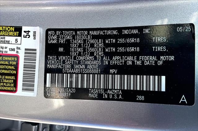 2025 Toyota Grand Highlander XLE