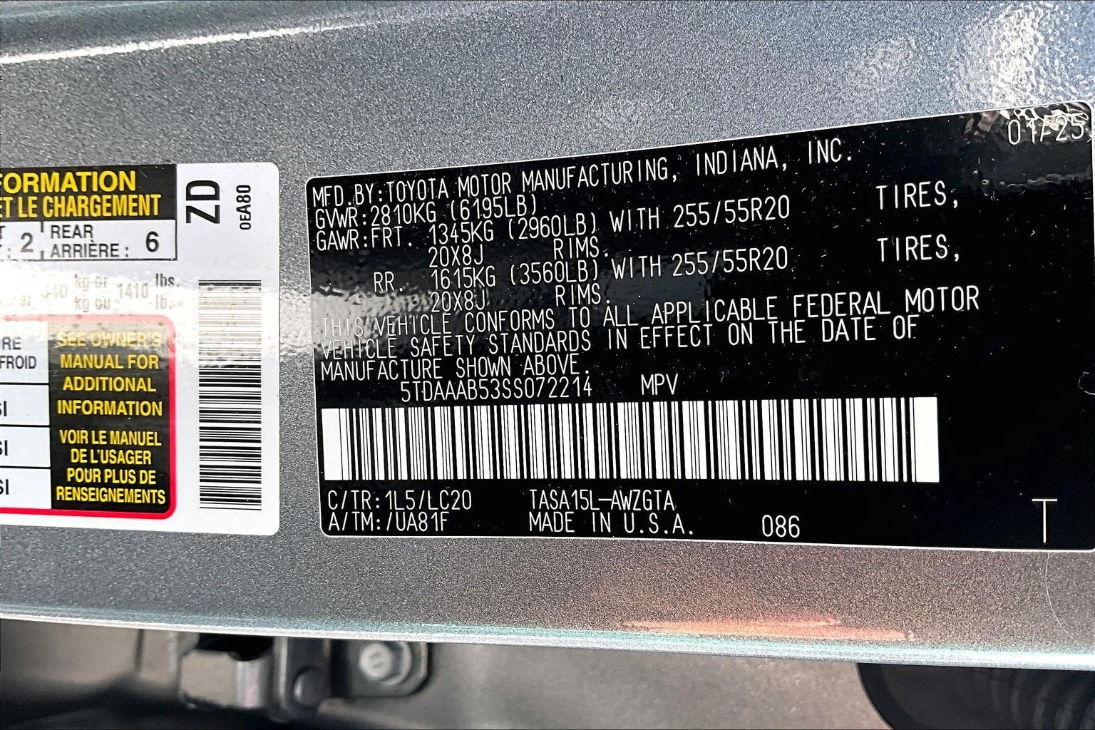 2025 Toyota Grand Highlander Limited