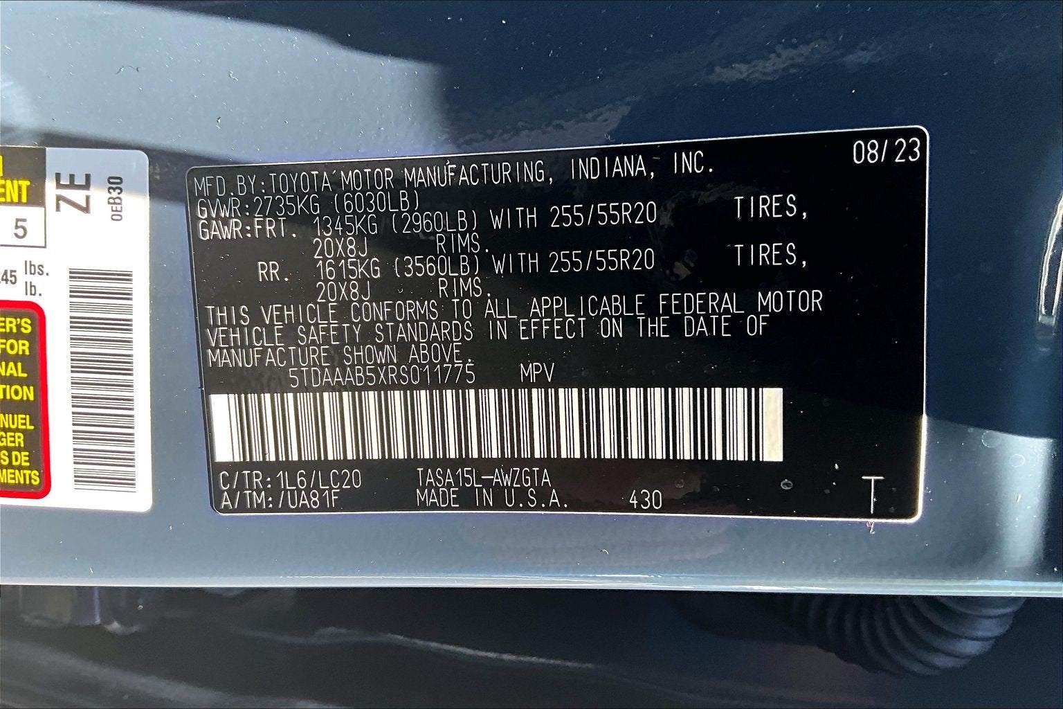 2024 Toyota Grand Highlander Limited