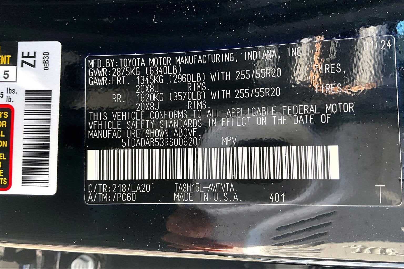 2024 Toyota Grand Highlander Hybrid MAX Limited