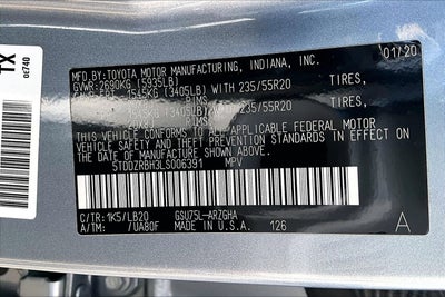 2020 Toyota Highlander Limited