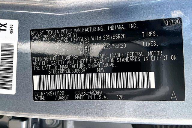 2020 Toyota Highlander Limited