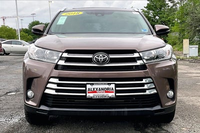 2018 Toyota Highlander Limited Platinum