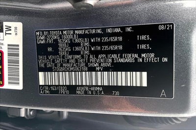 2021 Toyota Highlander Hybrid XLE