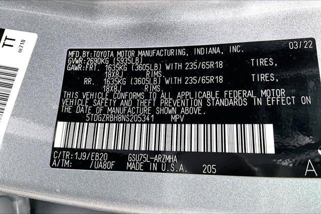 2022 Toyota Highlander XLE