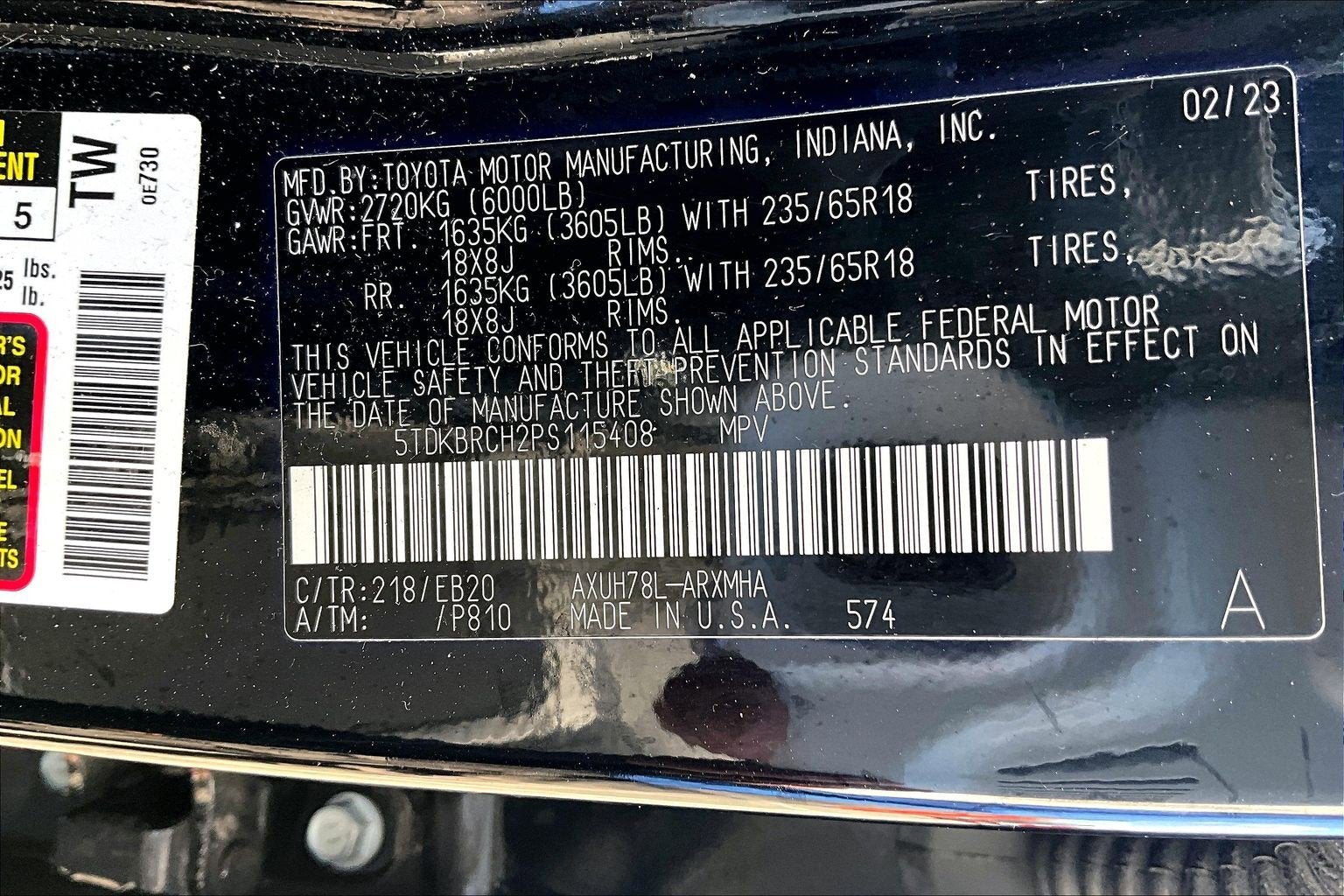 2023 Toyota Highlander Hybrid XLE