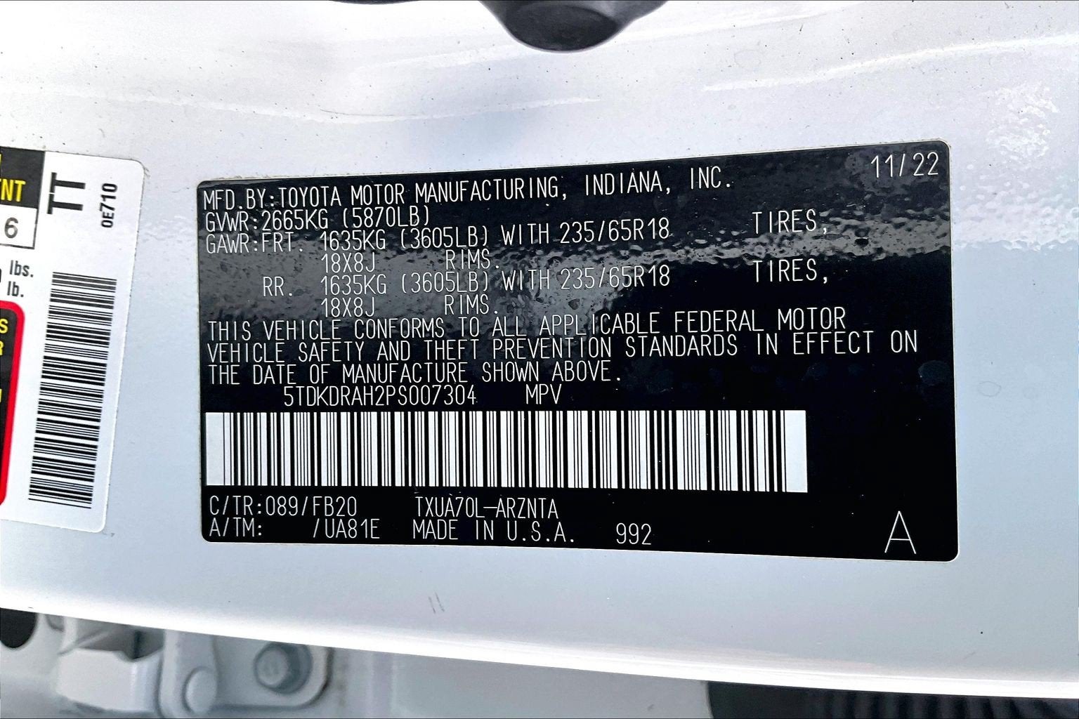 2023 Toyota Highlander LE